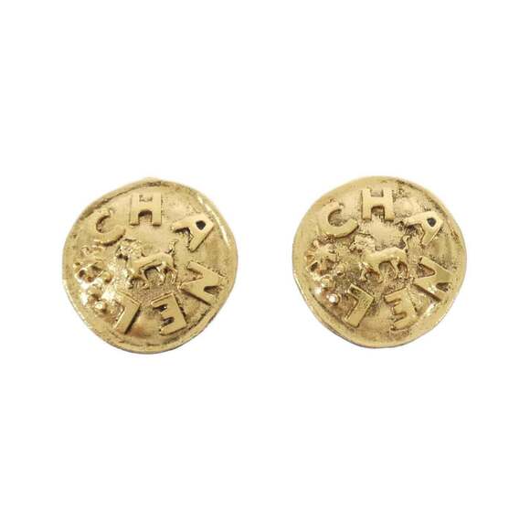 CHANEL Gold Earrings